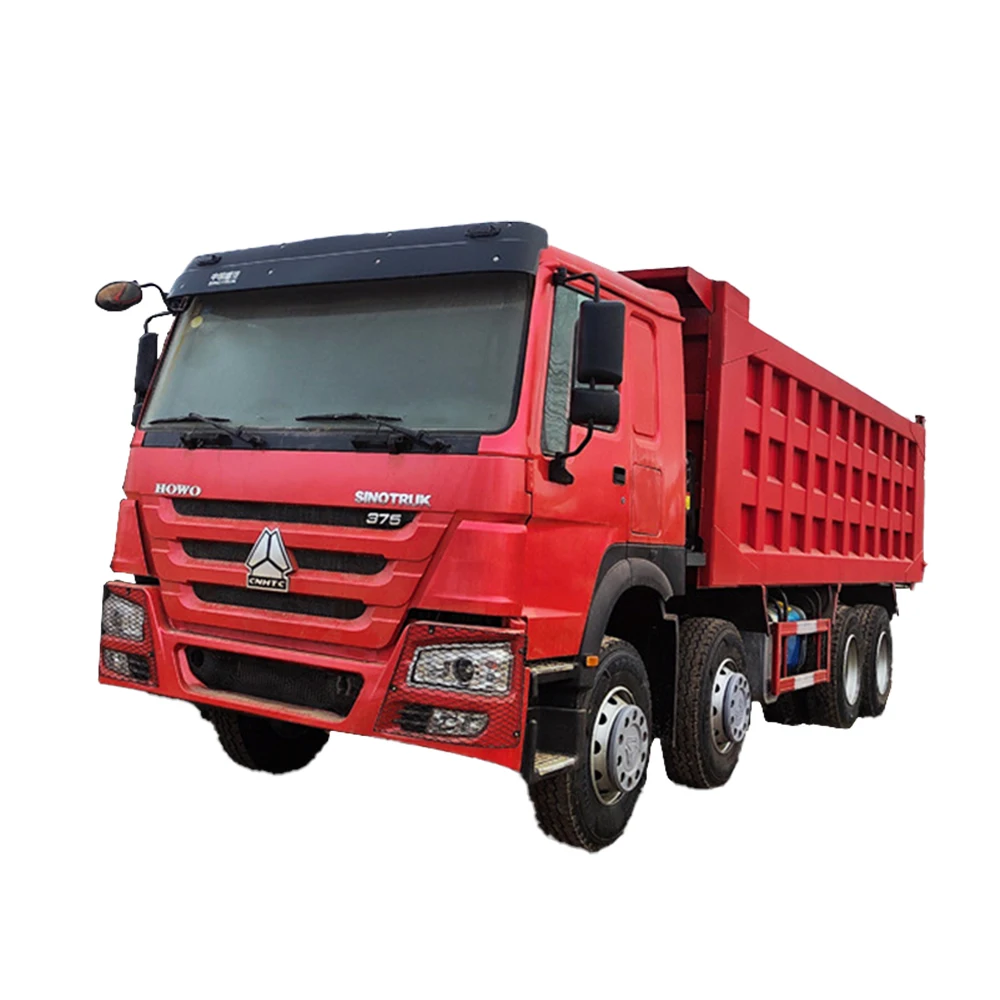 Хорошее качество 8x4 Подержанный самосвал SINOTRUCK Howo для продажи в Сьерра-Лоне