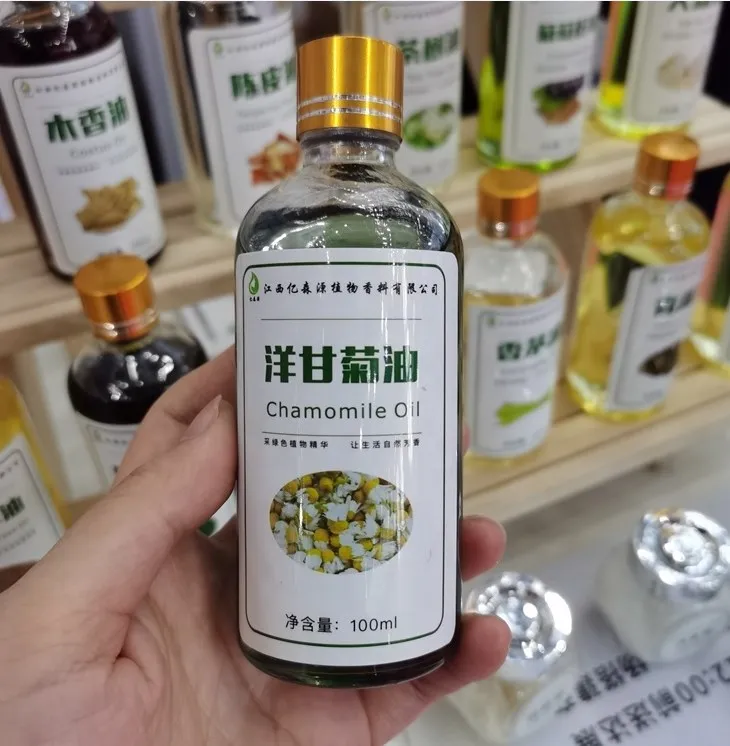 
Chamomile Essential Oil Facial Cosmetics Body Care Massage Spray Aromatherapy Chamomile Fragrance Oil Bulk 