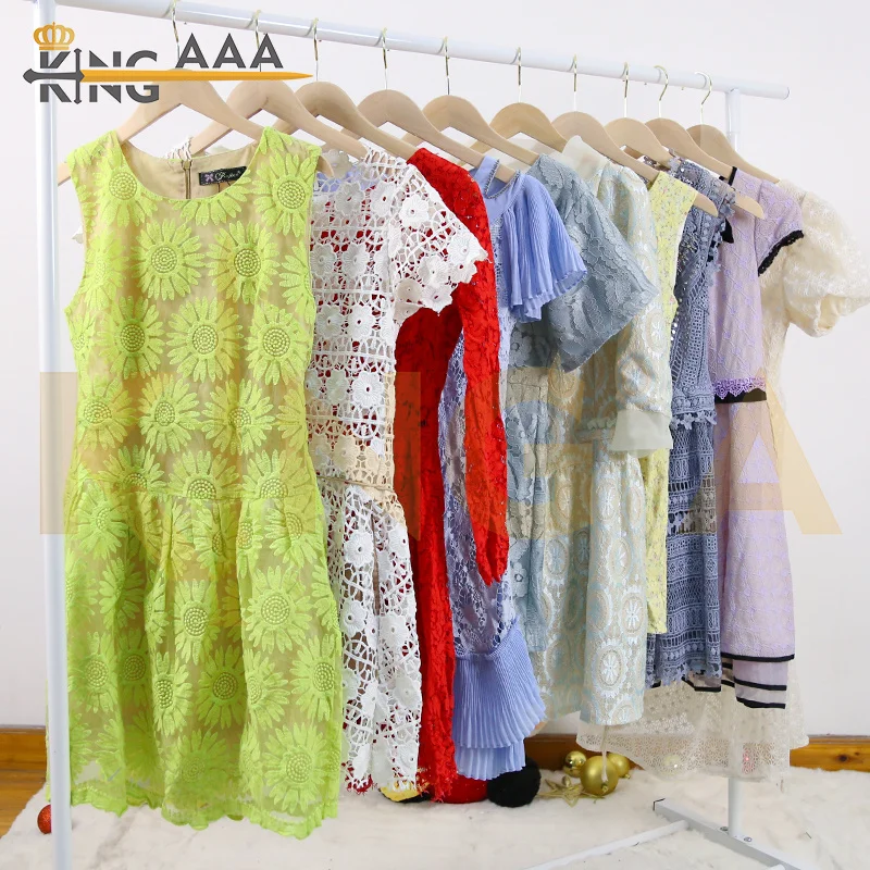 Factory Direct sale Korean vip Bales clothes Mixed size Women dress second hand Clothing