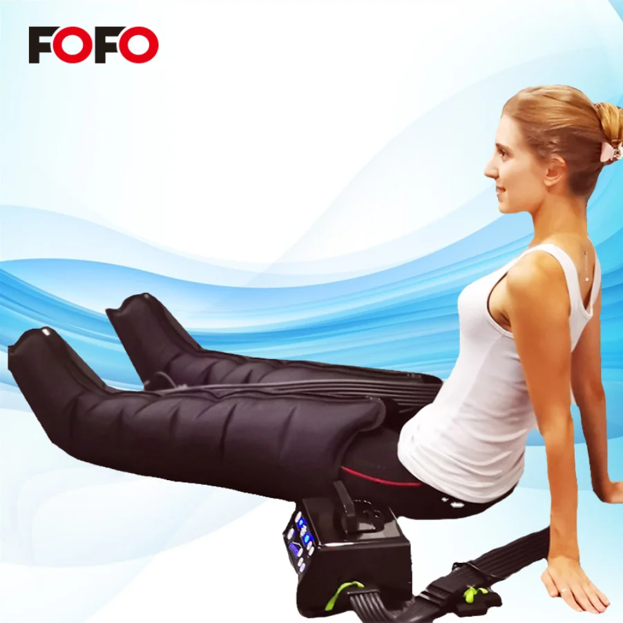 High Quality Air Pressure Compression Sports Recovery Pants Therapy System Massager Device for Foot Waist Body Pain Relief