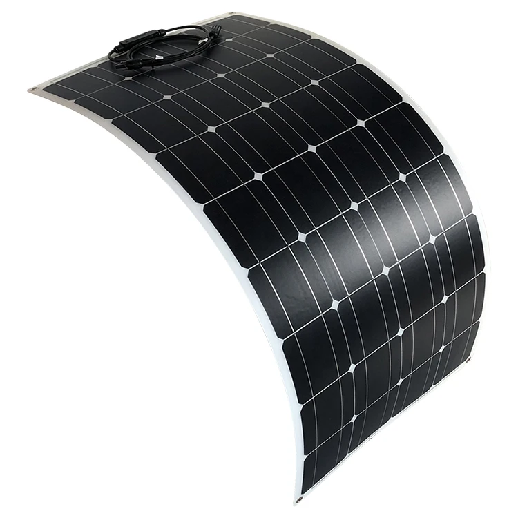 Высококачественная Портативная Складная Высокоэффективная 100 Вт монокристаллическая Гибкая солнечная панель