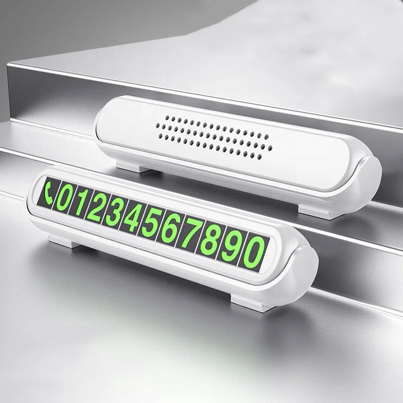 
Car parking card hidden car number plate telephone number card parking phone number 