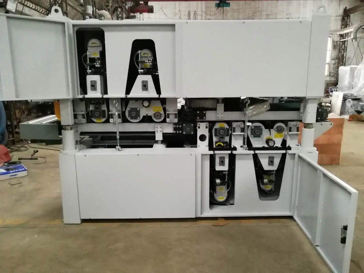 SDR/R-R/RP-630 double sided wood work sanding machine two or three or four heads custom made