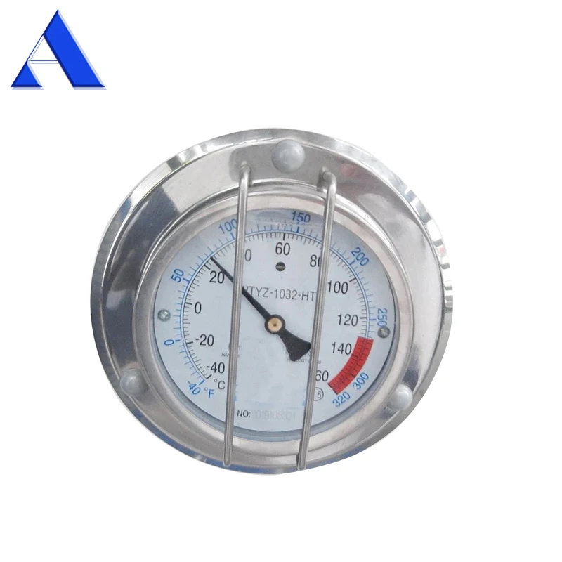 Dual Scale -40C to +160C Thermometer Temperature Gauge ISO Tank Container Spare Parts Made of Durable Plastic