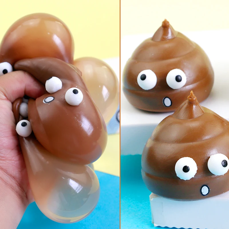 Hot Sale Adults Gag Gift Realistic Mischief Novelty Kids Toy Poop Halloween April Fools Day Poop Toy Simulated Spoof Toys
