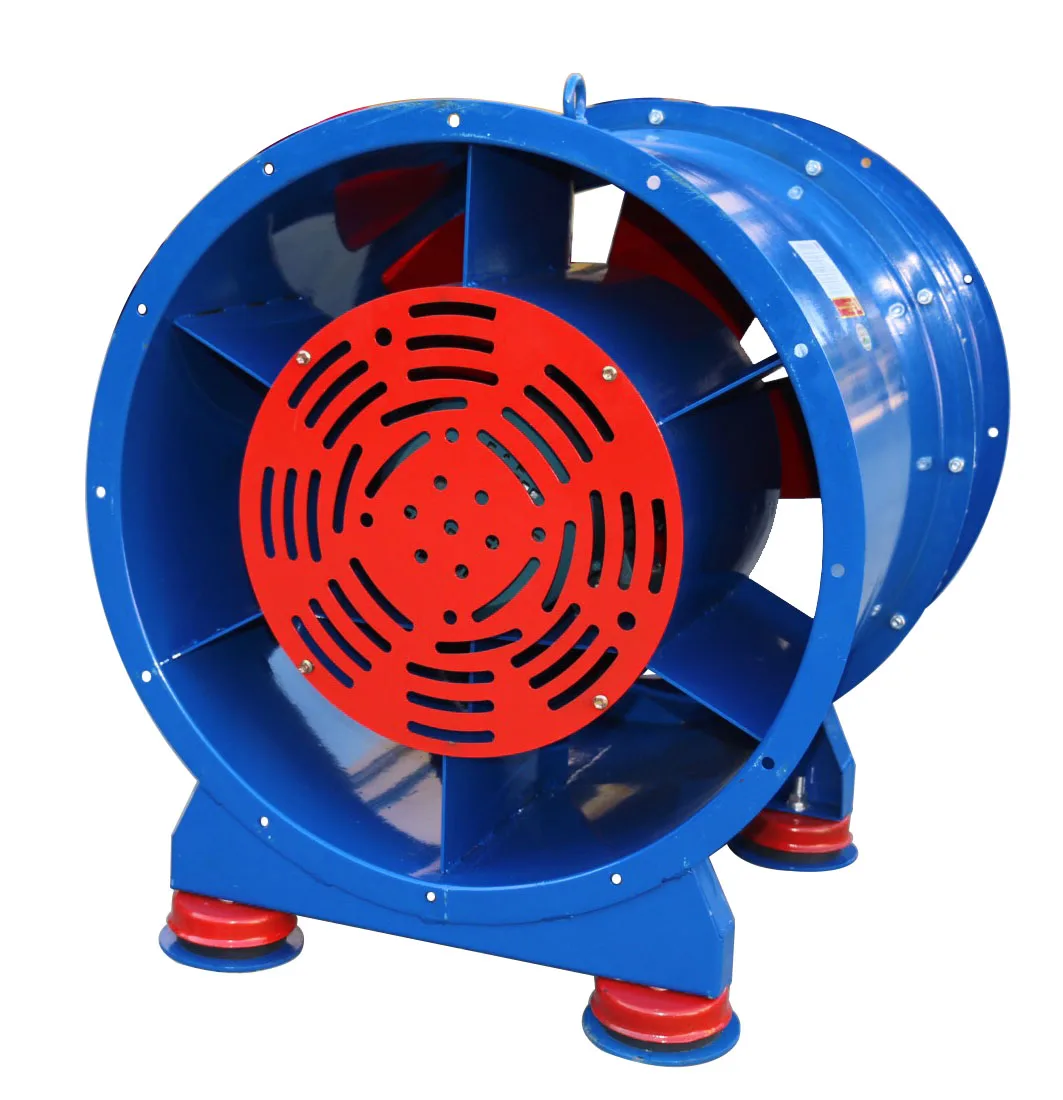 Axial Flow Fire-fighting Axial Flow Fan Pipe Smoke Exhaust Ventilation Equipment For Underground Garages In Shopping Malls