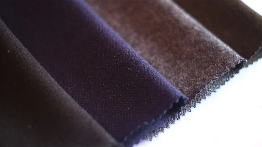 High Quality Wholesale Custom Italian suit fabric knitted merino wool blend fabric for coat