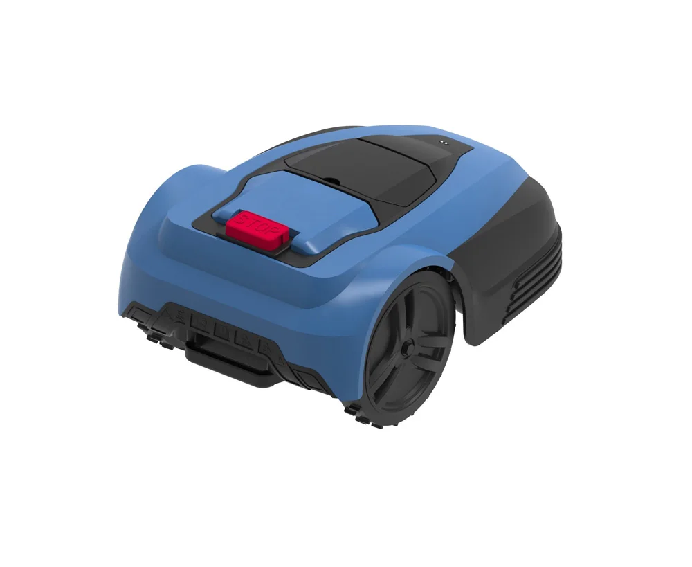 energy saving AI algorithm electric mulching robot grass cutter for half acre garden