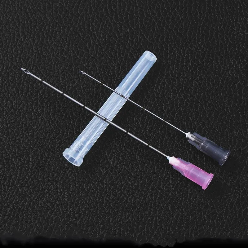 2022 new product cannula types of blunt tip micro cannula syringe needle canula 18g 70mm for injection