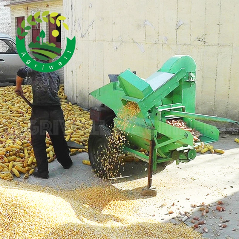 Hot Sale Corn/Maize/Wheat/Rice Farm Machine for Farm Use Traction Type Peeler