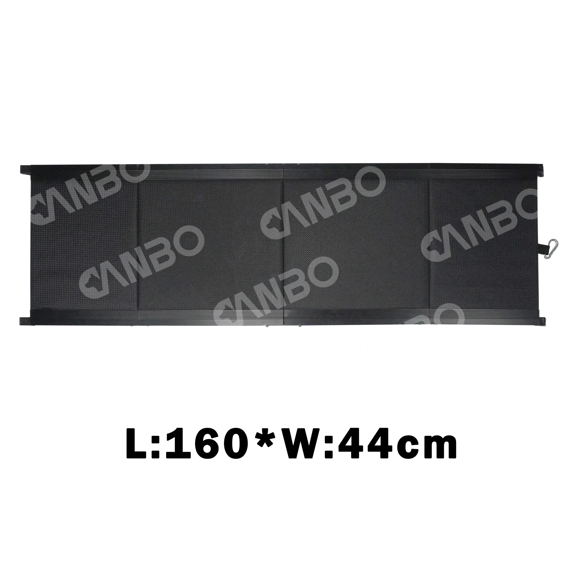 CANBO Pet Ramp with Non-Slip Surface Portable Outdoor Dog Car Ramp Foldable Aluminum Dog Ladder