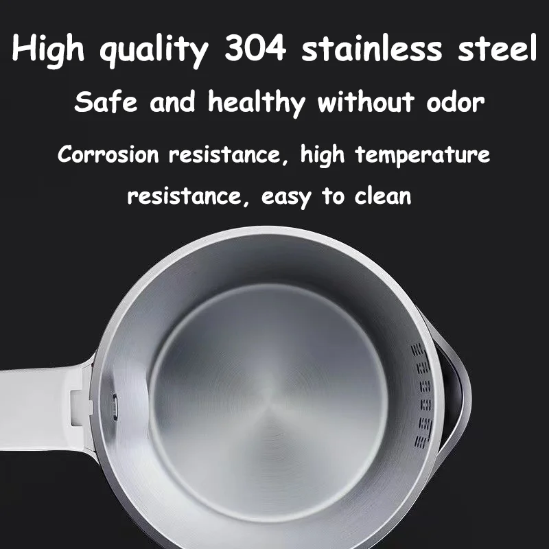 Home electric kettle 1A dormitory small large-capacity stainless steel anti-scald automatic power-off hot water kettle