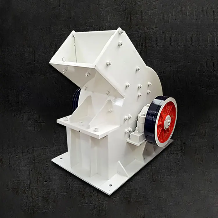 Mobile mini small used granite glass rock crasher ores hammer crushing machine stone crusher