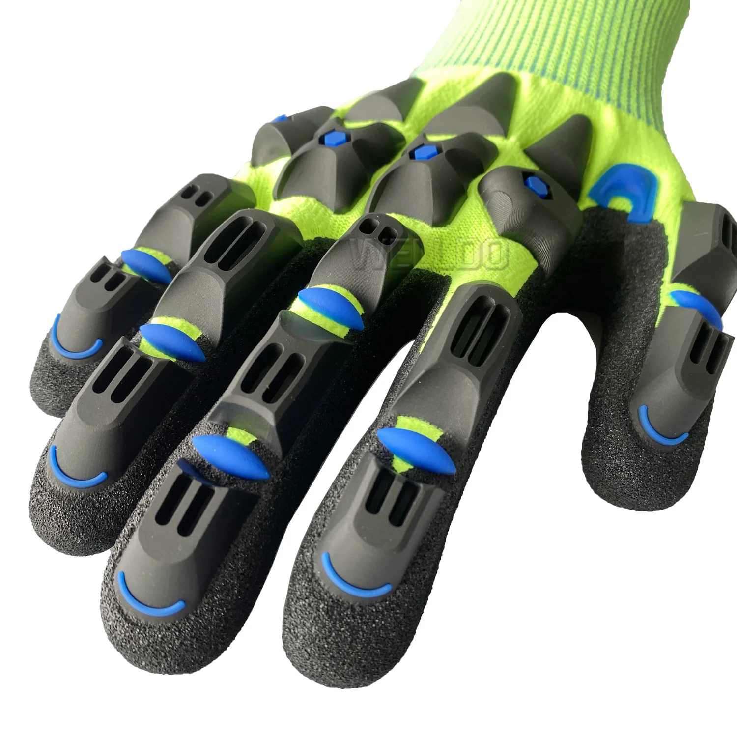 Рабочая перчатка СИЗ, ударные защитные перчатки, индивидуальные нитриловые песчаные перчатки