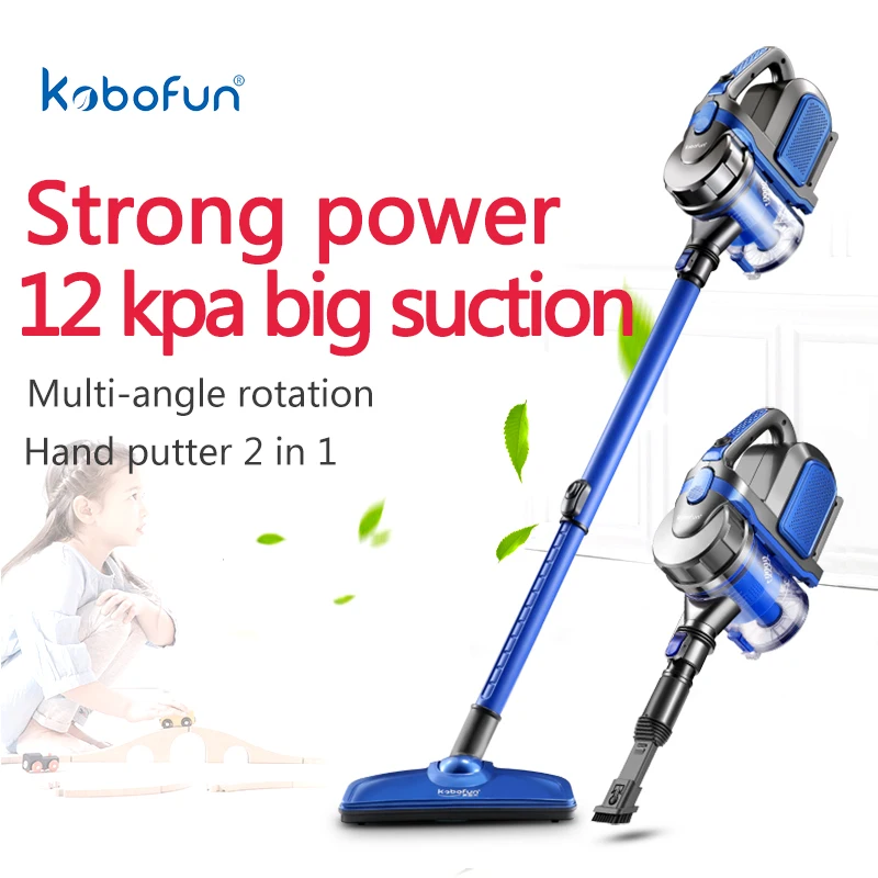 Low Noise Multifunctional Brush Upright Hand Car Vacuum Cleaner Portable High Power