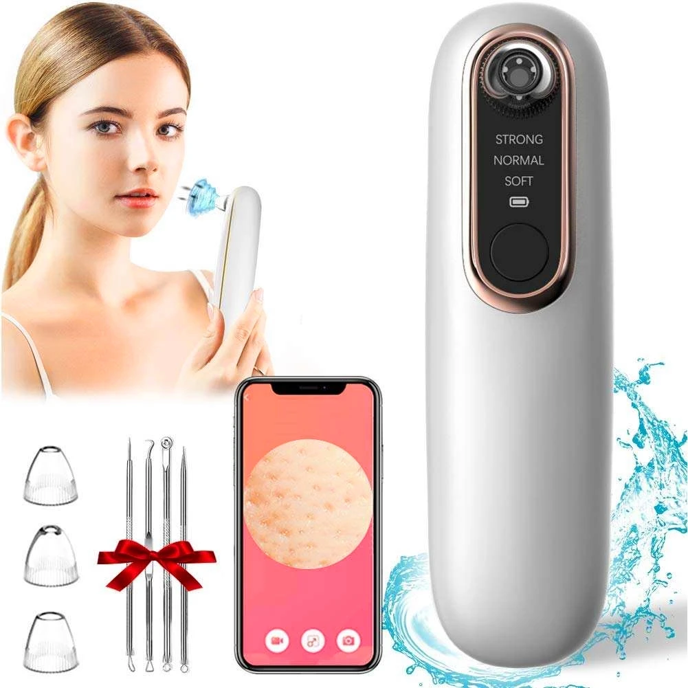 Hot selling Pore itembeauty clean dermaplaning facial black head remover vaccum blackhead