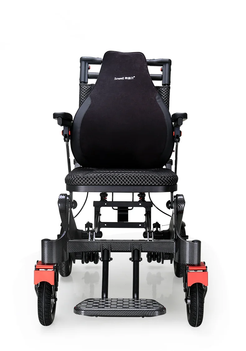 2021 Hot Selling Lightweight Foldable Electric Wheelchairs For The Elderly Automatic Electric Wheelchair