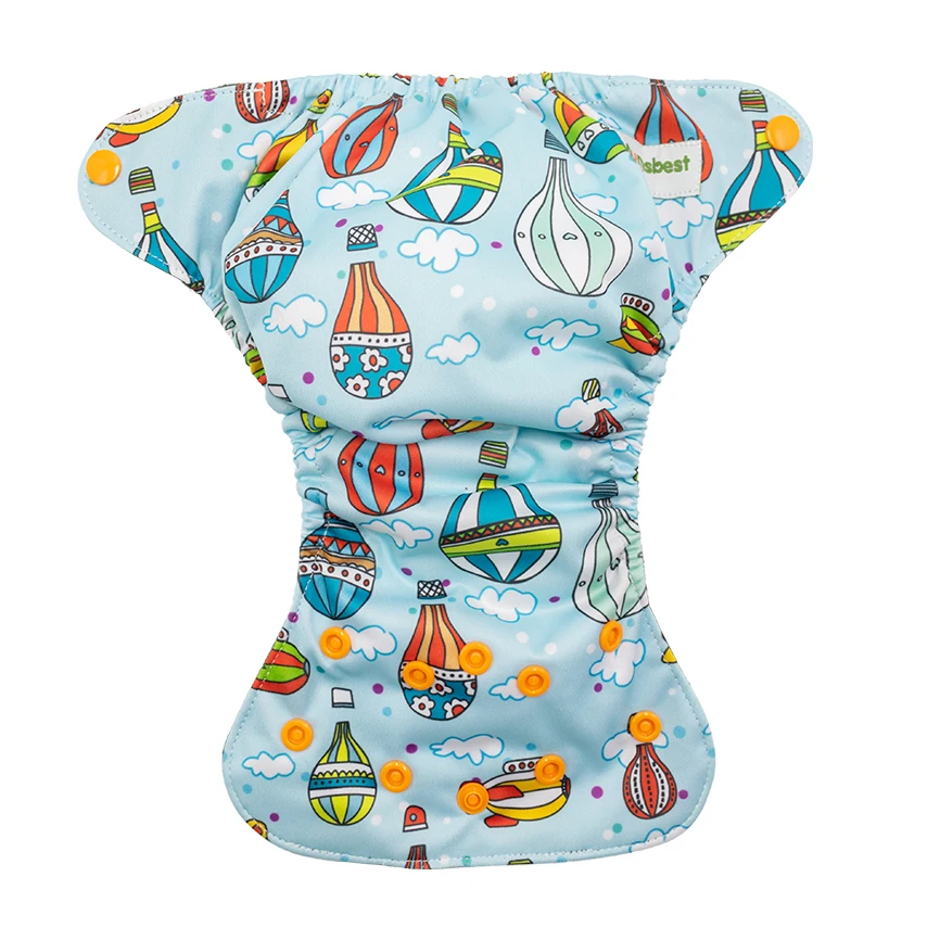 AIO New Born Baby PUL Fashionable Washable Reusable Cloth Diapers Reusable Baby diaper nappy nappies for newborns