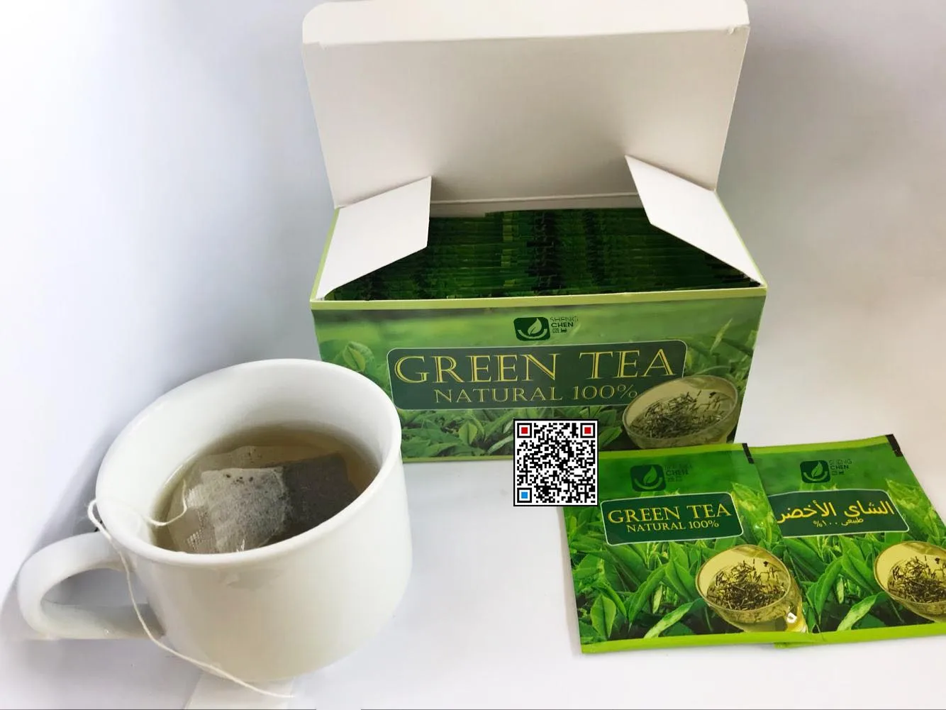 2020 Good quality Chinese green tea bag 2g*20 bags /box 2g*25 bags made in Anhui Shengchen Food Co.,ltd