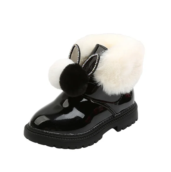  UP-3301r New Design Winter Girls Boots 2021 Kids Faux
