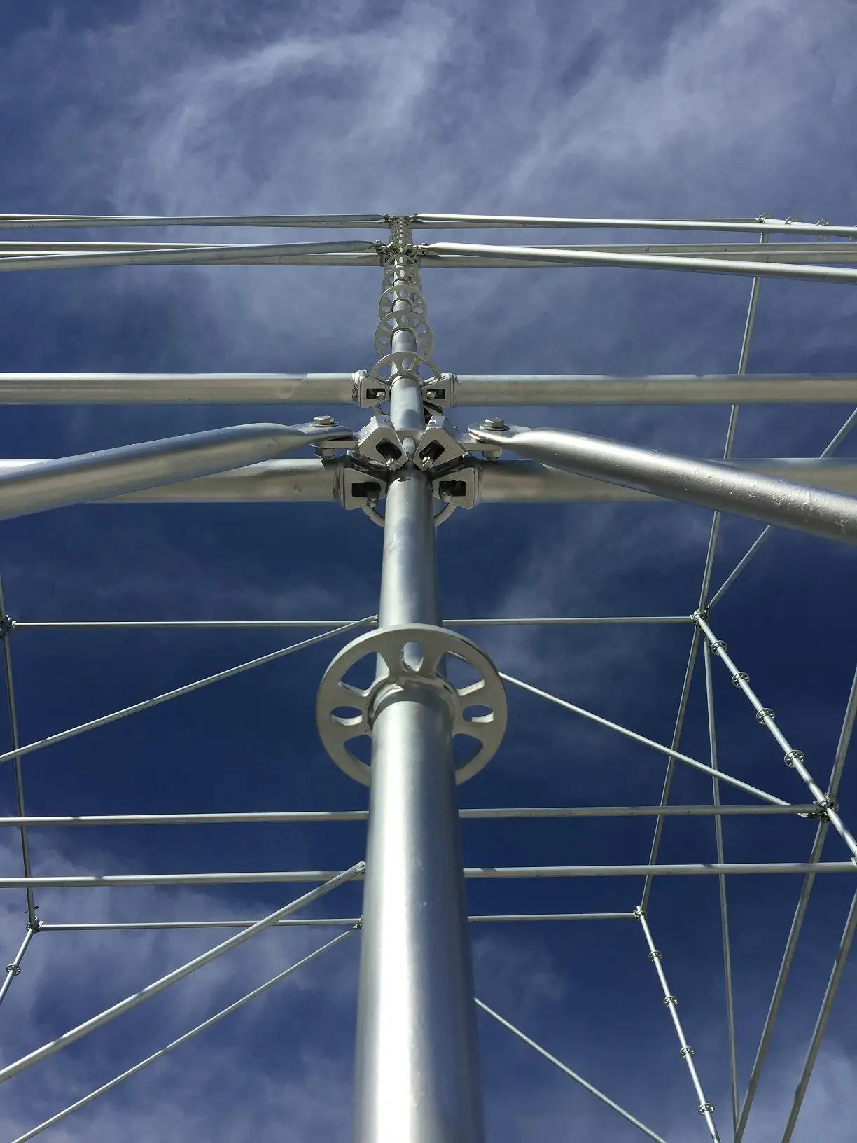 1/6 Safe Working Platform Steel Ringlock Scaffolding For Construction