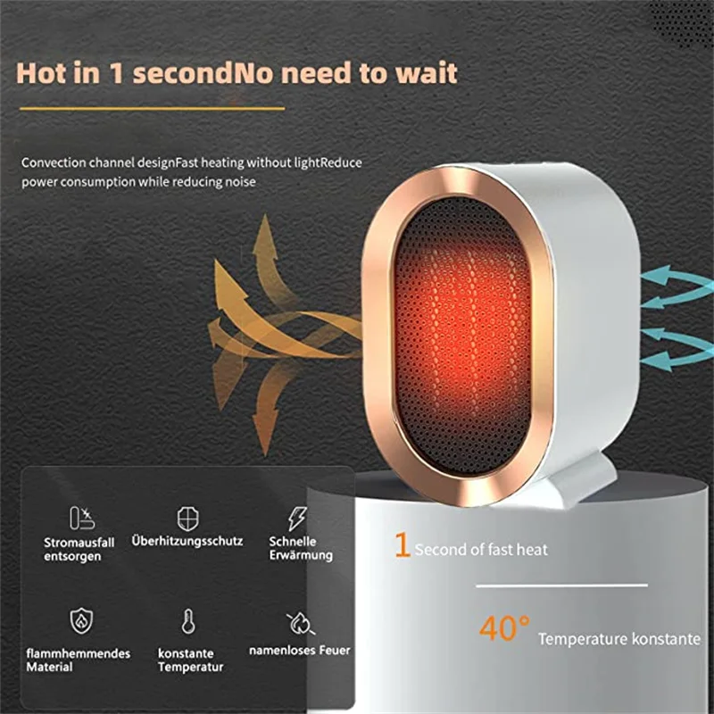 Space Desk Thermostat Control Smart Home Heaters Overheating Heater heaters of Competitive Price for Winter Living Room