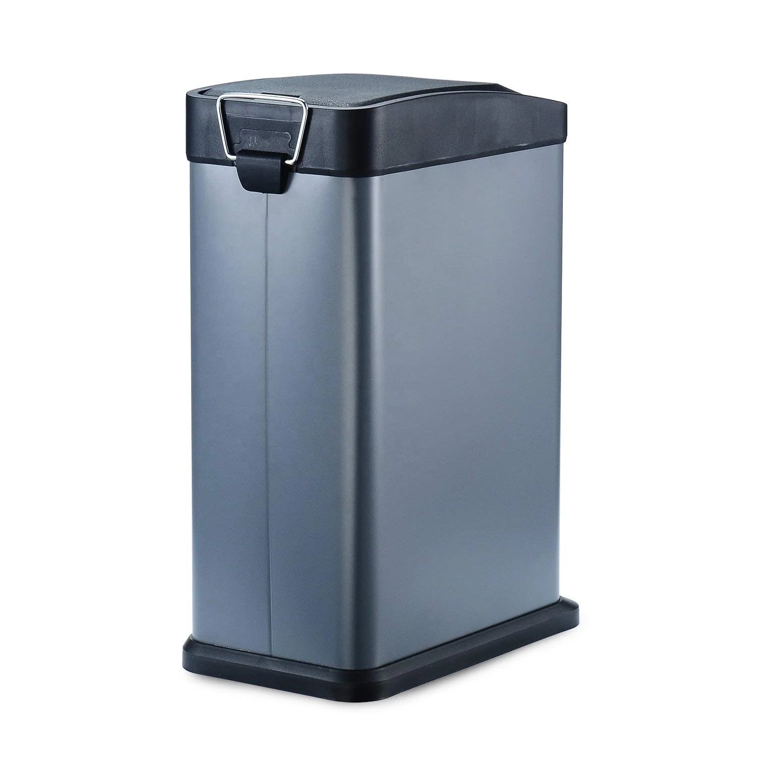 Hospital Powder Coating Rectangle Dustbins Storage Holder Stainless Steel  Industrial  Litter Trash Bin