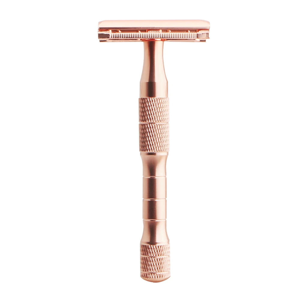 Safety Razor With Competitive Price Double Edge Blade Metal Handle Customized Logo Zero Waste High Quality Safety Razor