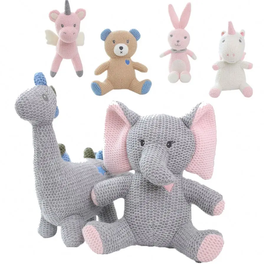 Вязаные вязаные игрушки амигуруми для малышей