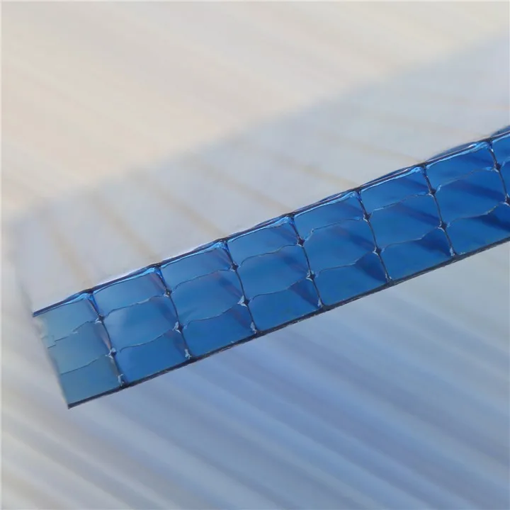 polycarbonate PC hollow multilayer sheet 10mm multiwall polycarbonate sheet for garden green house