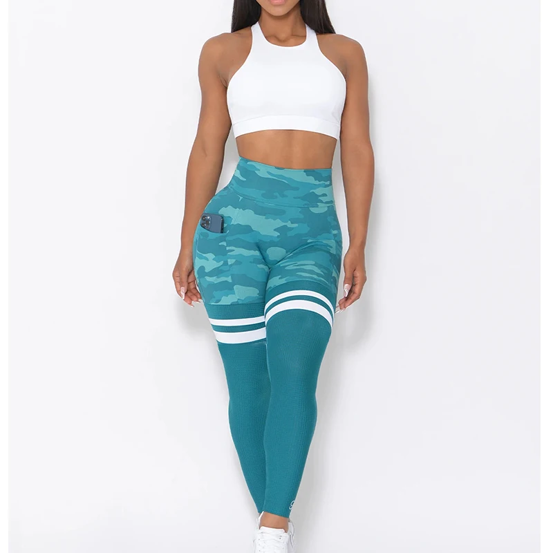 Bless 2022 womens unique yoga sets gym fitness sets tummy control woman yoga set