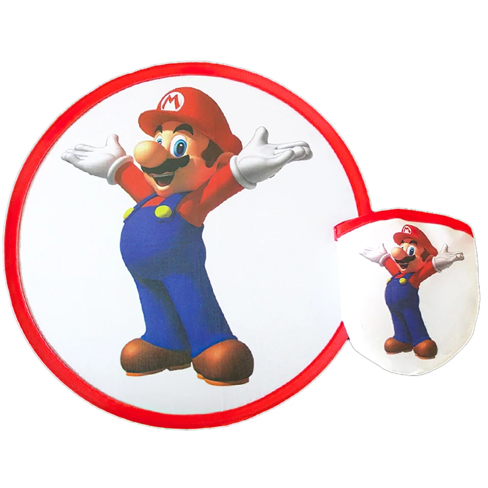 Artigifts Factory Promotional Sublimation Kids Game Toy Custom Made Your Own Logo Polyester Folding Fan Cloth Fabric Flying Disc