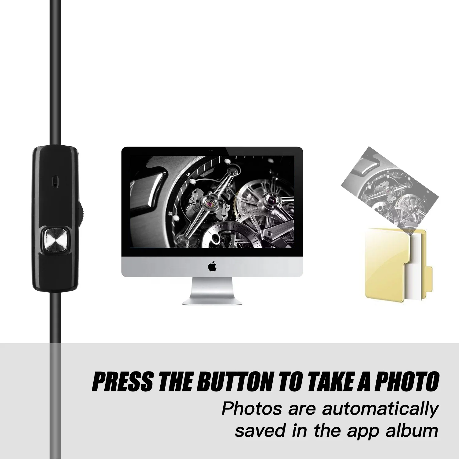 3 in 1 endoscope 3.9mm worlds smallest hd digital video camera