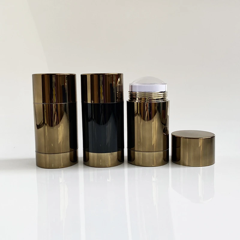 Empty cosmetic 75g deodorant container bamboo deodorant stick 50g