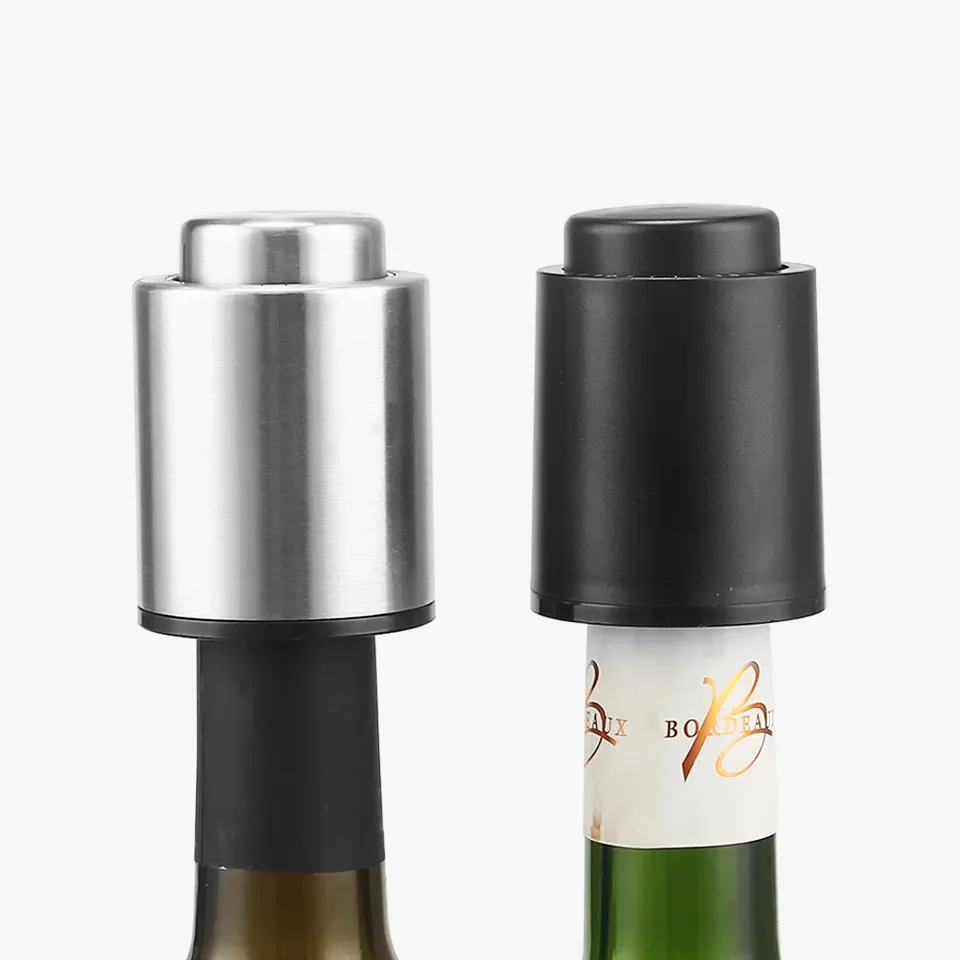 The Reusable Wine Preservator ABS Silicone Red Wine Stopper Effectively Keeps the Wine Fresh