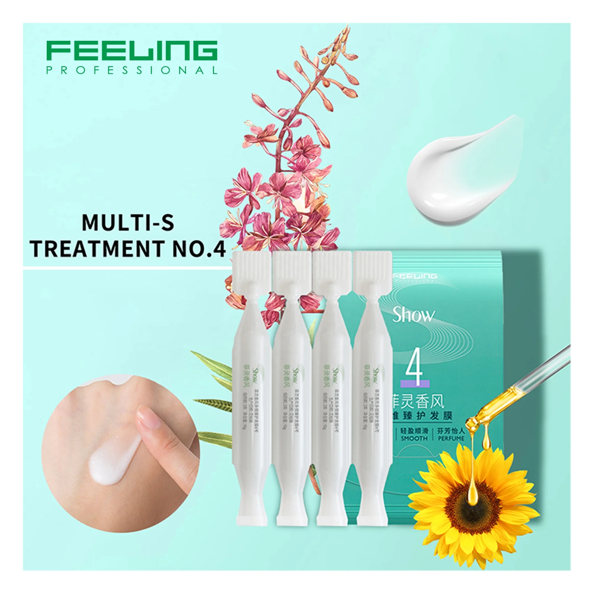 Feeling Professional Multi-S Treatment No.4 Stability Maintenance Add Energy And Texture To Hair Homecare