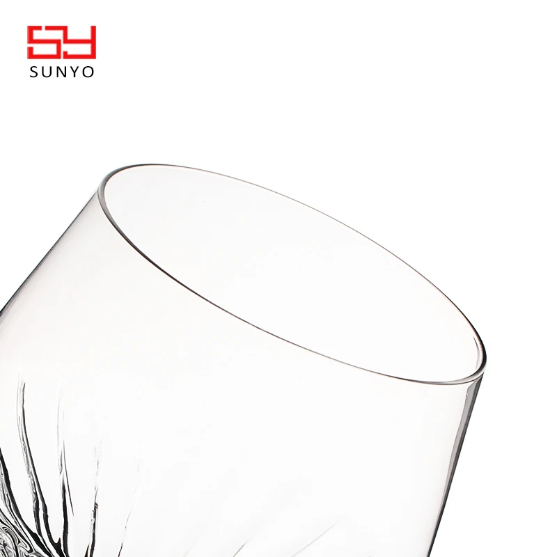 Glassware Manufacturers Vintage Crystal Wine Glasses Stem Water Drinking Goblet Red Wine Glasses