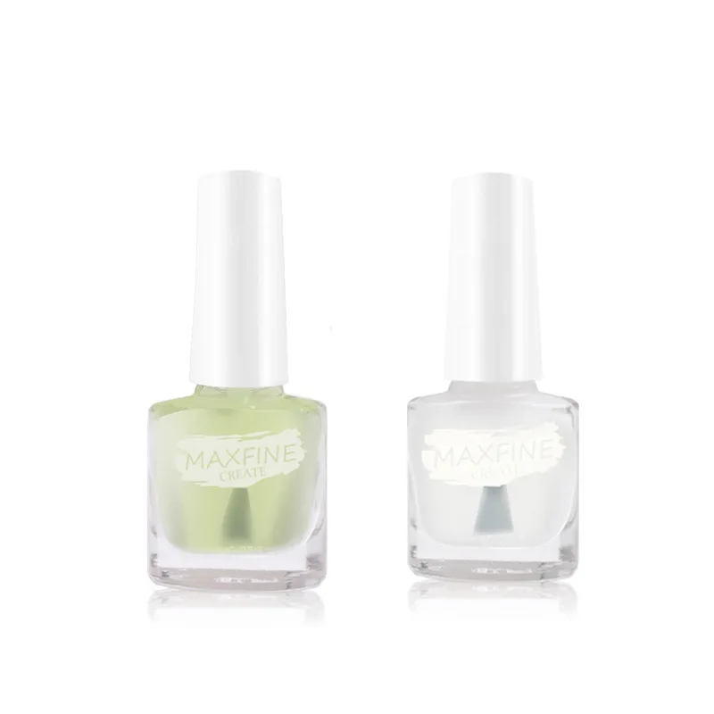 MAXFINE Wholesale Private Label Muslim Nail Polish Supplier Healthy Water Permeable Halal Top Coat Nail Polish With MSDS