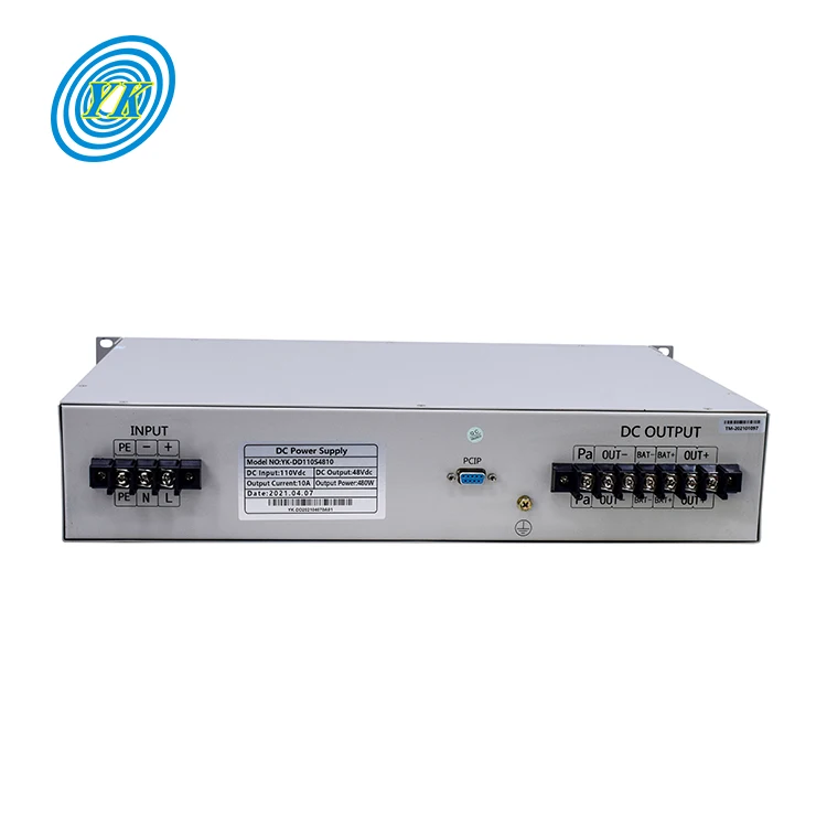 12 Months Warranty 220V to 24V 10A 20A 19inch 2U rack mount telecom DC DC Converter