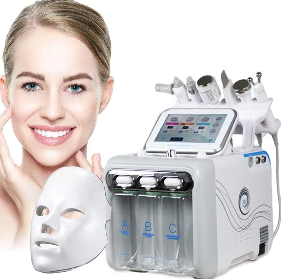 Big sales crystal Dermabrasion 6 In 1 Machine h2o2 Aqua Peel Facial Machine Hydra Dermabrasion Machine