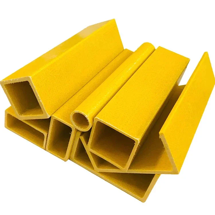 ISO-Resin/Fire Retardant Resin/ High strength fiberglass Pultruded FRP Profiles frp pultrusion