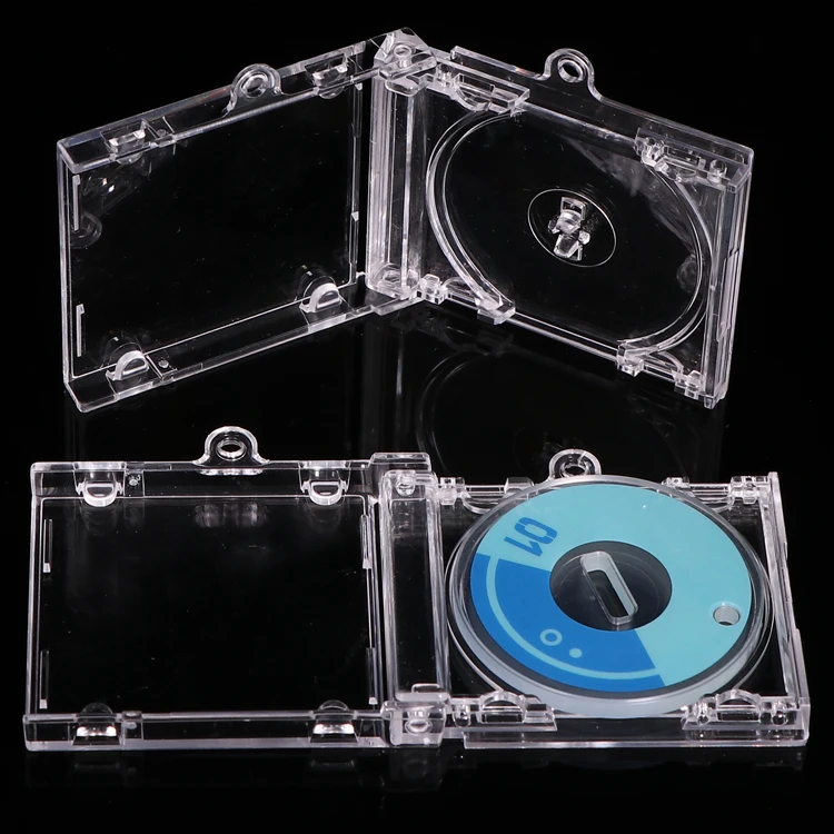 WEISHENG Factory Plastic NFC Ring Tag Metal Card Packing Box Proximity ID RFID Keychain Card  Box ID Business Card Holder