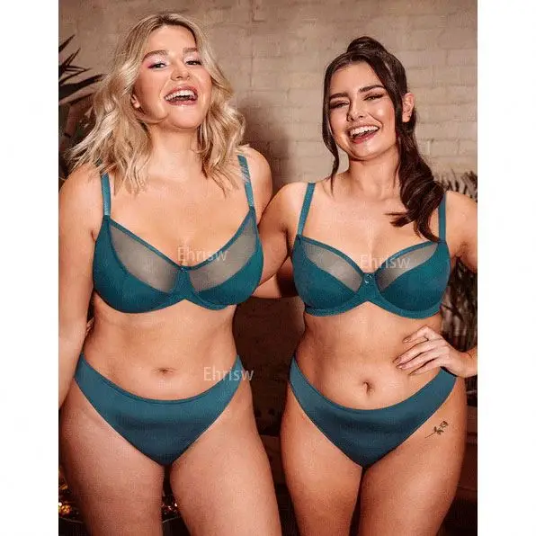 2023 Curvy Bra CURVY KATE  Daily Balcony Bra Teal Blue