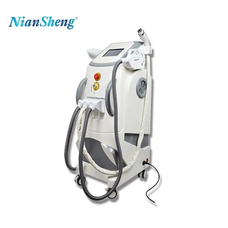 3 in 1 multifunction laser nd yag laser for tattoo removal opt hair removal permanently machine with factory price