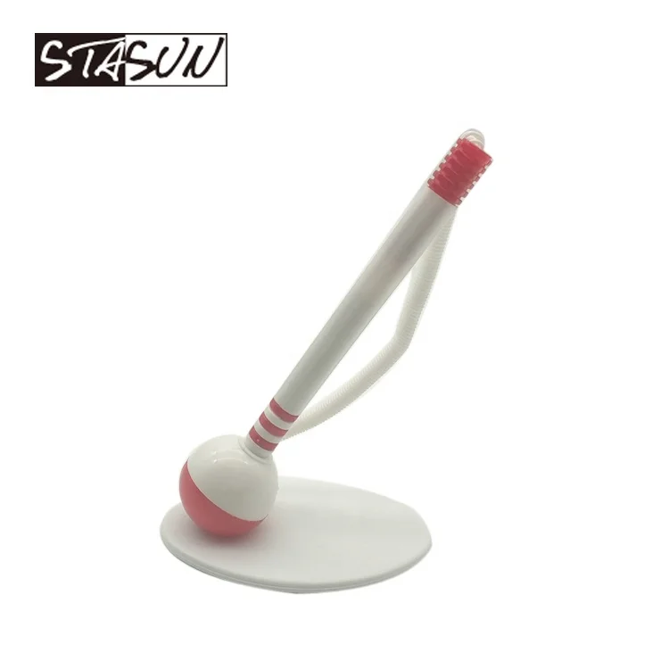 STASUN Classic Promotional Plastic Standing Counter Table Desk Ball Pen For Office School bank hotel