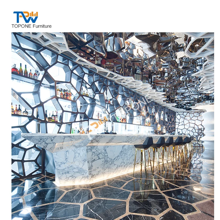 hotel bar counter luxury