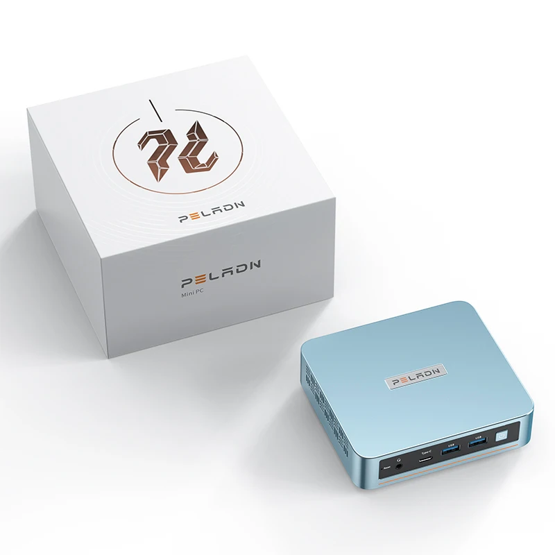 Peladn Intel 16 ГБ DDR4 512 SSD Mini PC CPU N100/N95 Wifi 5 0 BT4.2 бизнес-образование мини-ПК для Windows 11 LINUX