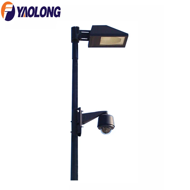 new design smart 4m 5m 6m 8m camera cctv monitoring pole