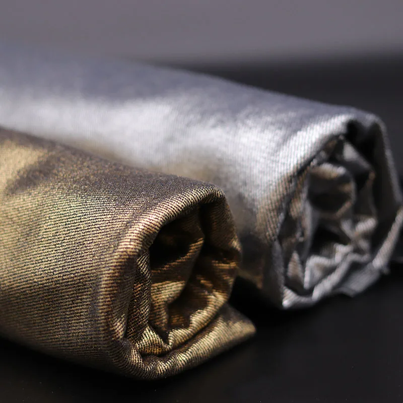 High Quality 10 oz Stretch Indigo Denim Fabric weight roll  premium jeans fabric wrinkle indigo color Jeans with US BCI Cotton