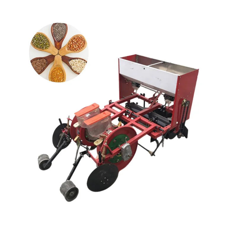 No-till fertilization corn planter for farming industry